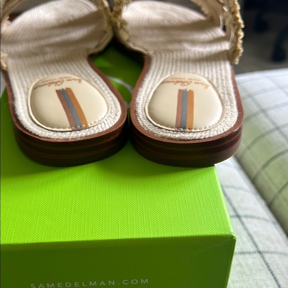 Sam Edelman Raffia Sandals - Picture 3 of 5